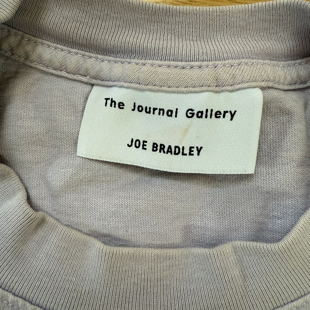 Everybody World The Journal Gallery Joe Bradley Purple Collectible T Shirt Sz L View 5